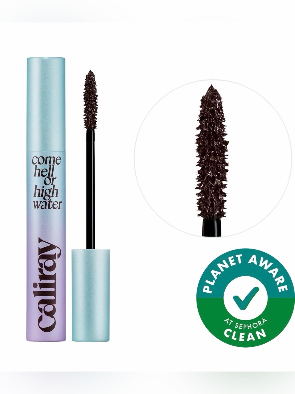 Caliray Come Hell or High Water 24-hour Volumizing & Lengthening Tubing Mascara